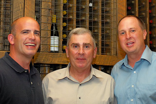 Kevin Sunderland (Plantronics), General John Abizaid and Rian J. Frantti (Plantronics) 